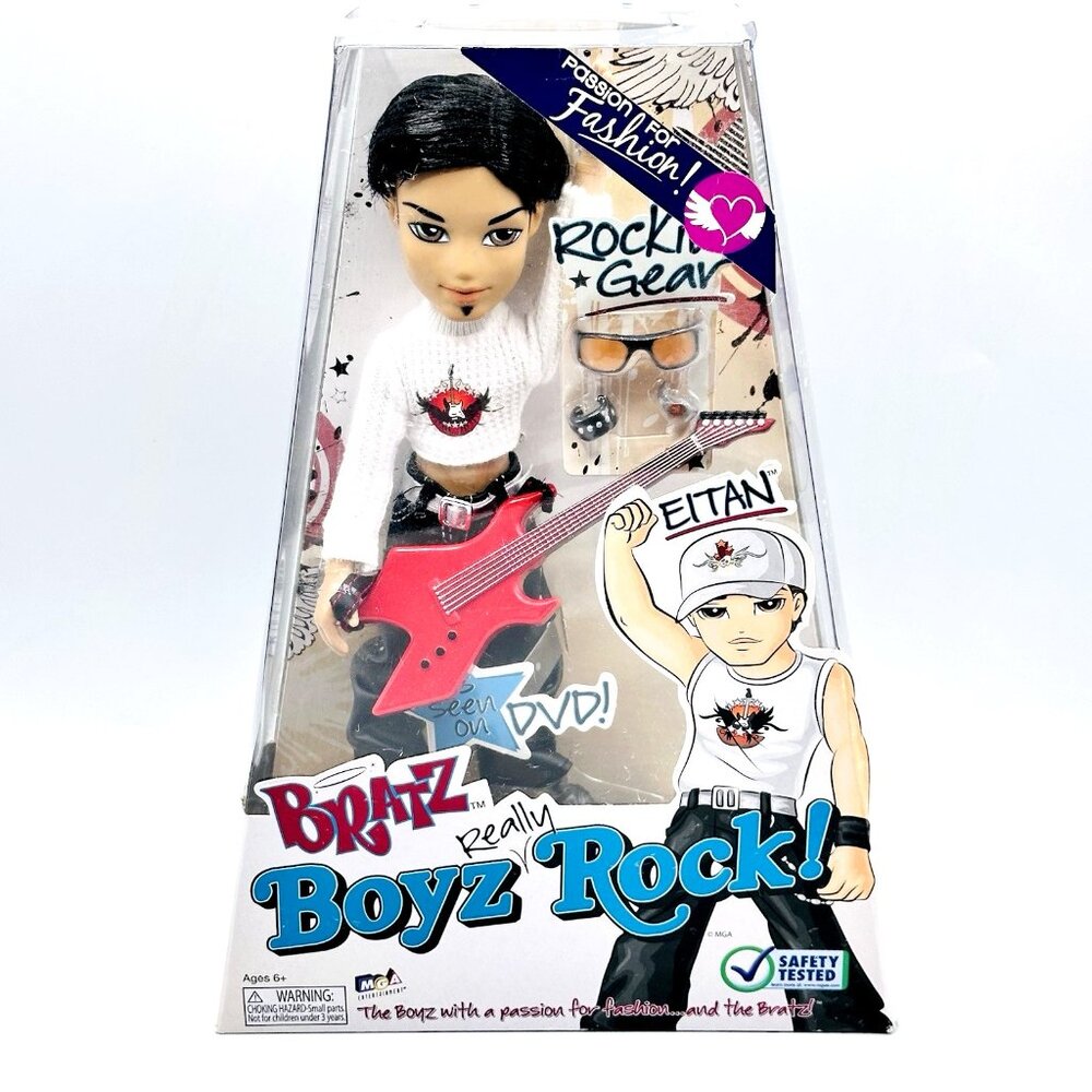2008 MGA Entertainmet Bratz Boyz Really Rock! Collection - Eitan - New & Sealed